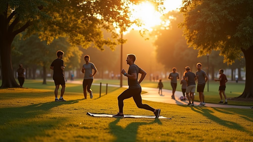 afternoon exercise lowers cortisol