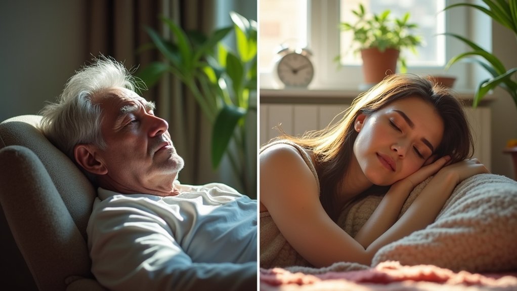 age affects sleep recovery