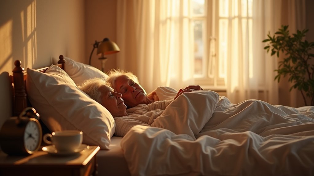 aging leads to earlier sleep