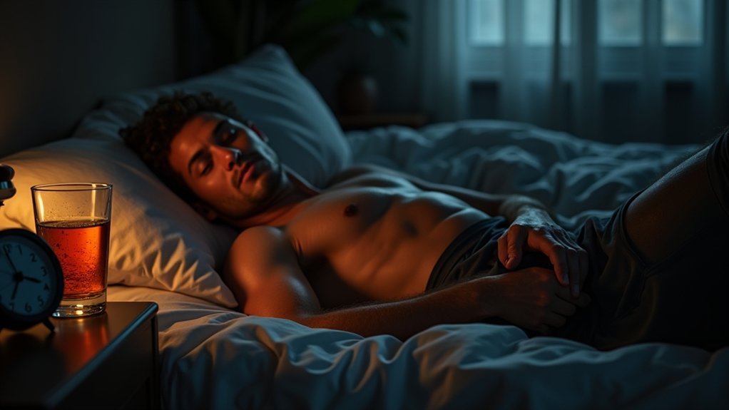 alcohol disrupts post workout recovery