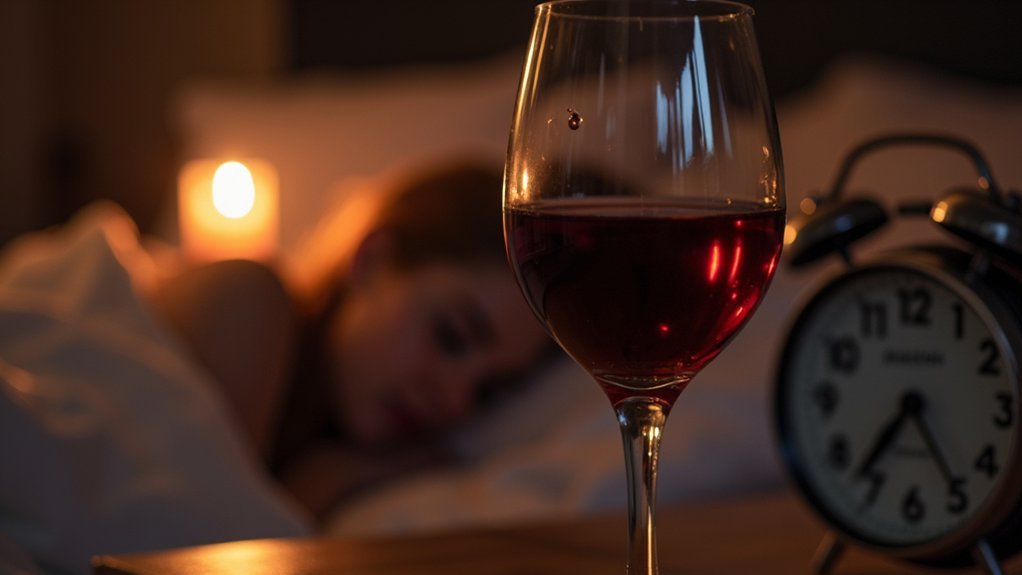 alcohol disrupts rem sleep