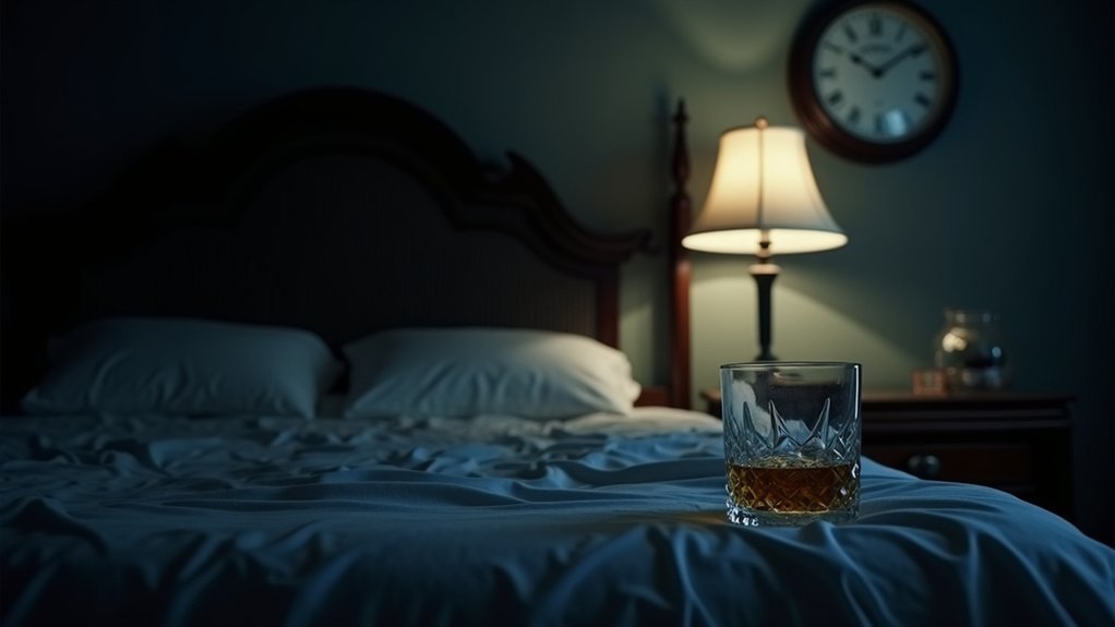 alcohol disrupts rem sleep