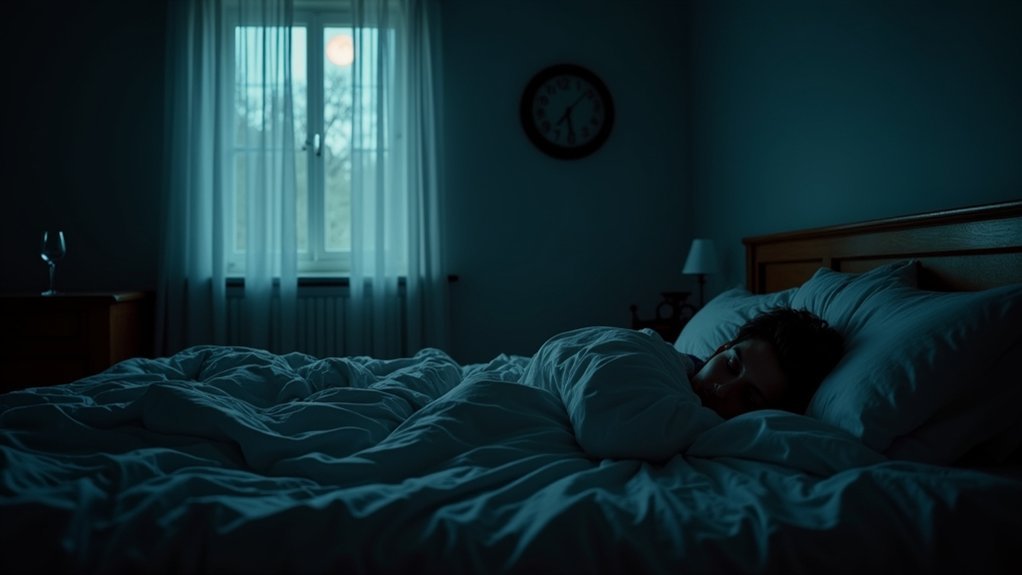 alcohol disrupts rem sleep