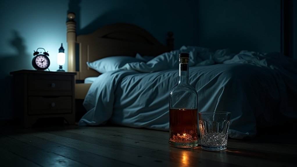 alcohol disrupts sleep architecture