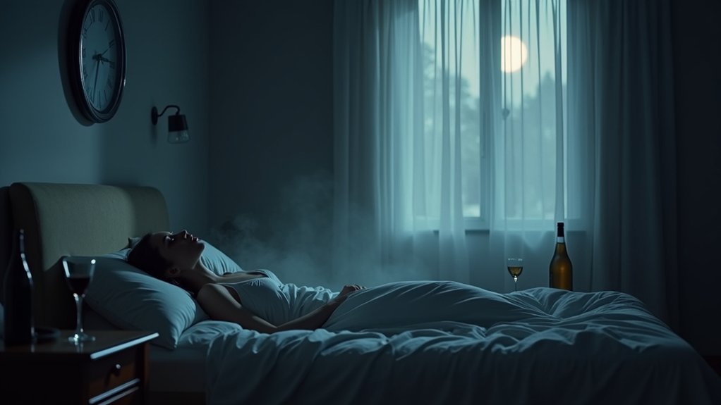 alcohol disrupts sleep cycles