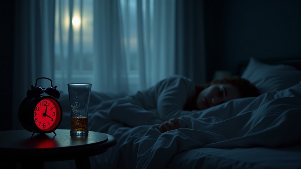 alcohol disrupts sleep cycles