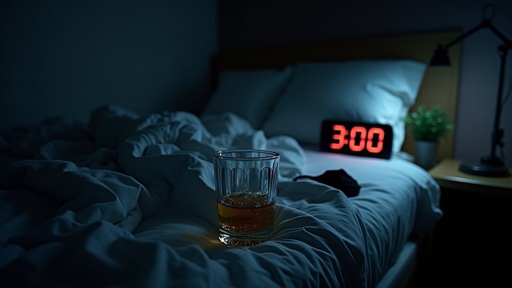 alcohol disrupts sleep cycles
