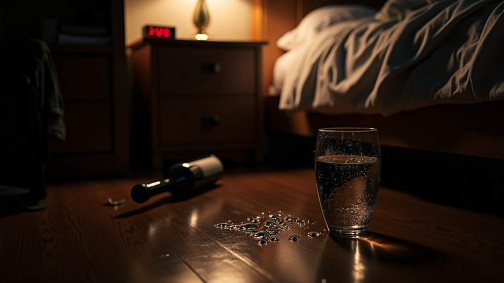 alcohol disrupts sleep quality
