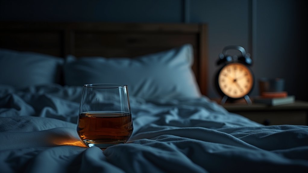 alcohol disrupts sleep quality