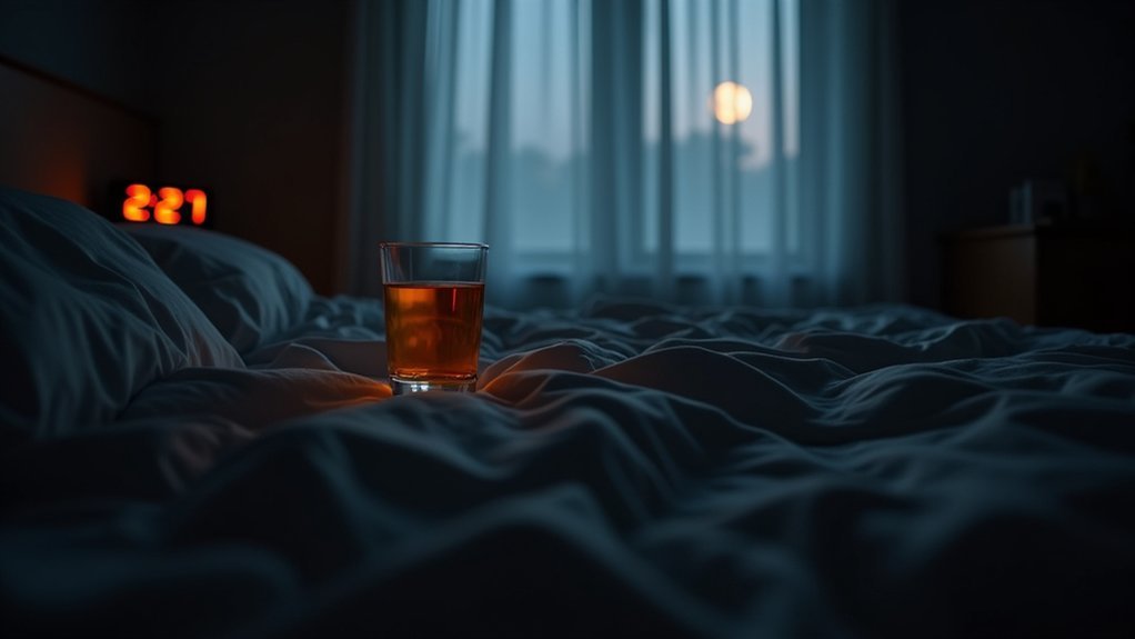 alcohol disrupts sleep quality