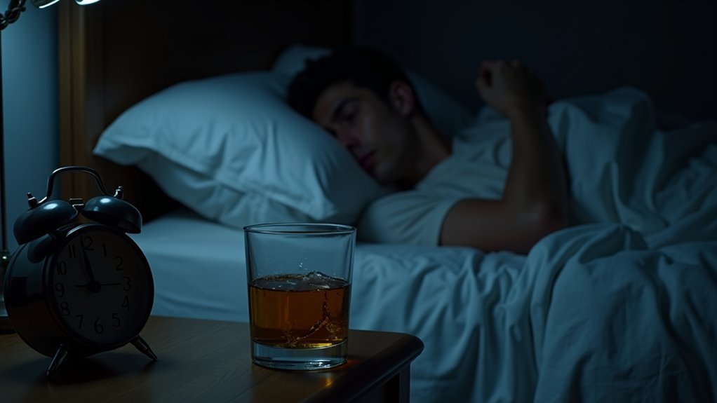 alcohol disrupts sleep recovery
