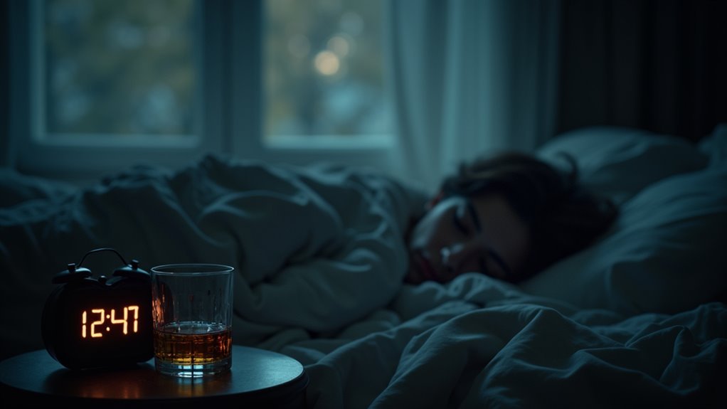 alcohol interferes with rem