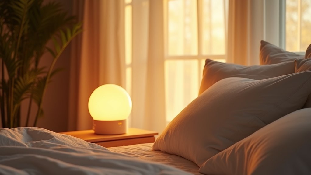 audio enhanced sunrise lamps