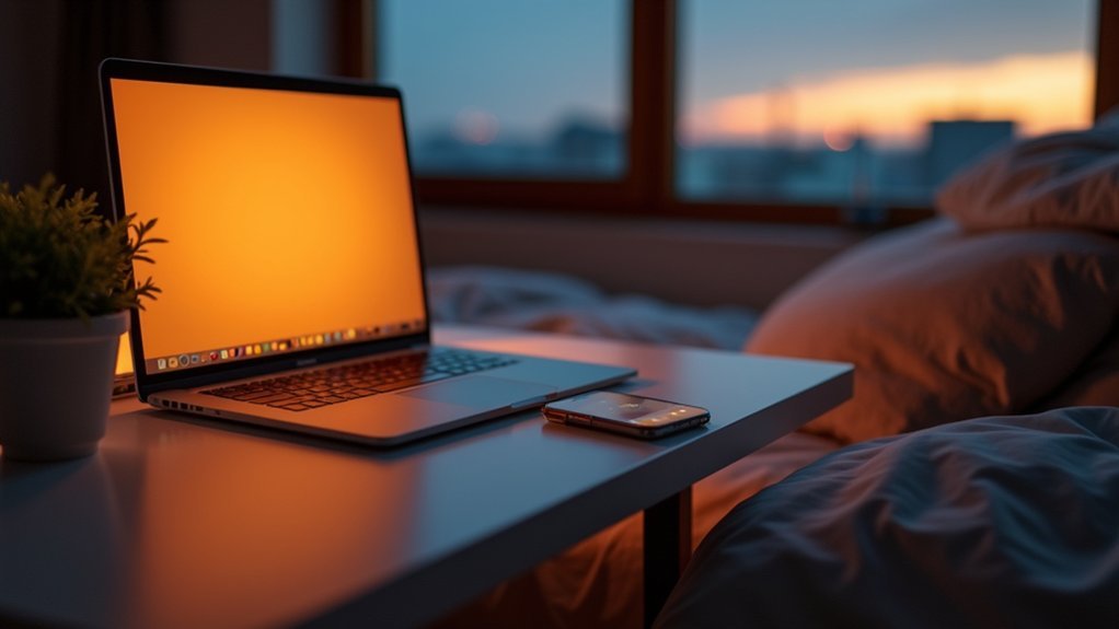 automatic blue light adjustment