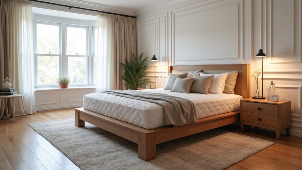 bedroom space and layout