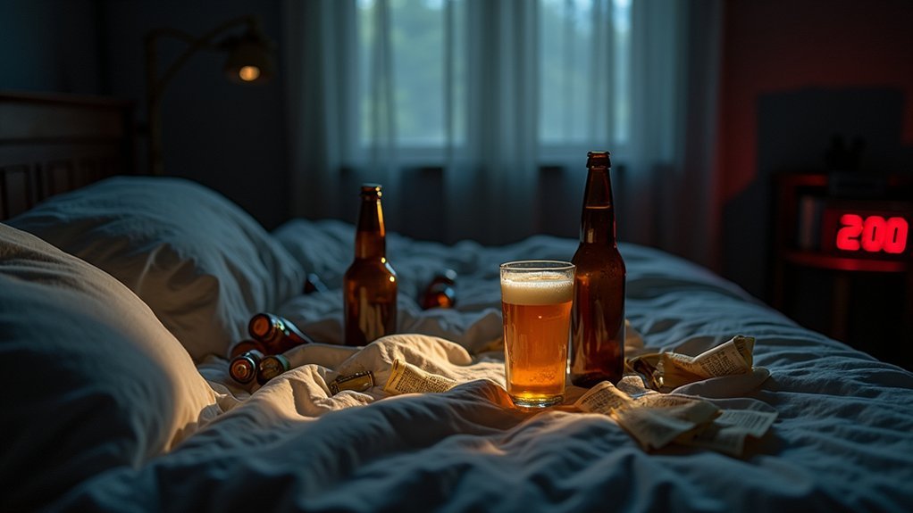 beer disrupts deep sleep