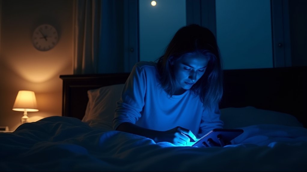 blue light disrupts sleep