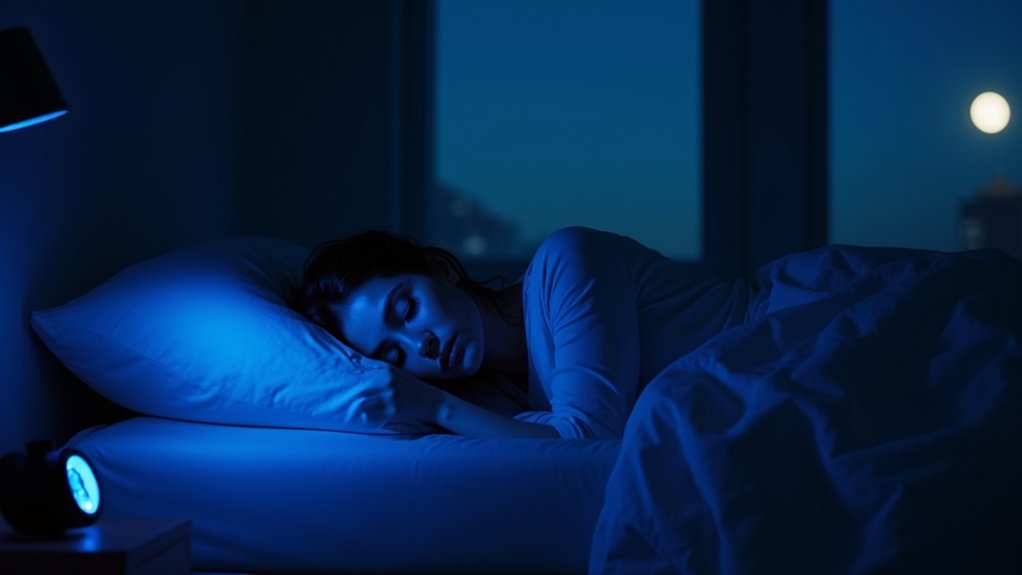 blue light disrupts sleep