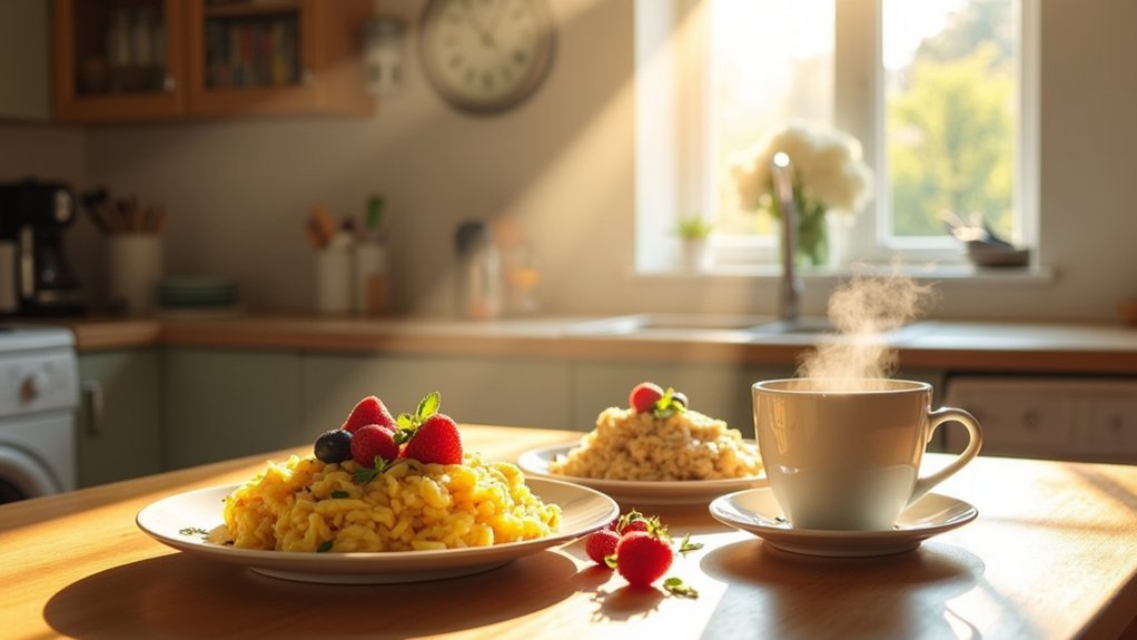 breakfast timing enhances sleep