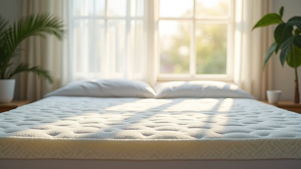 breathable latex temperature regulation