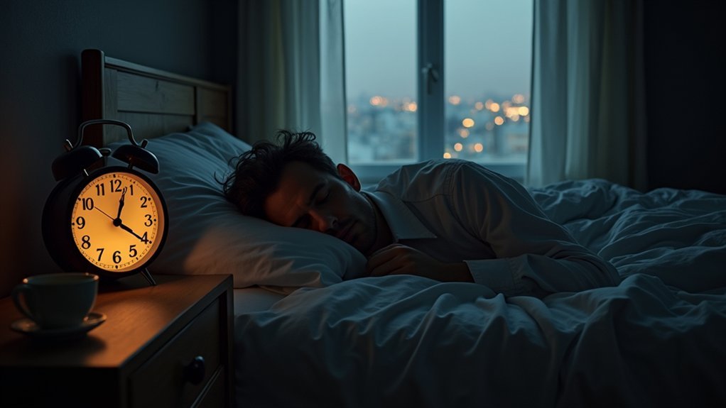 caffeine disrupts sleep cycles