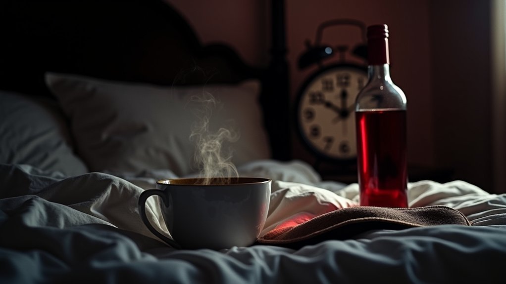 caffeine disrupts sleep cycles