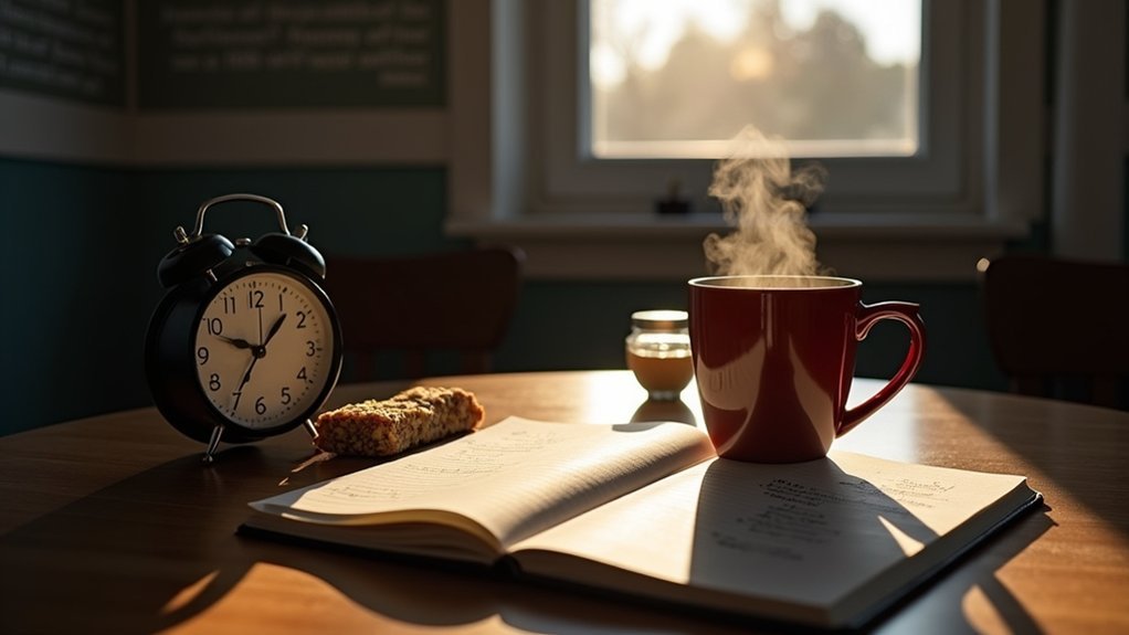 caffeine timing enhances alertness