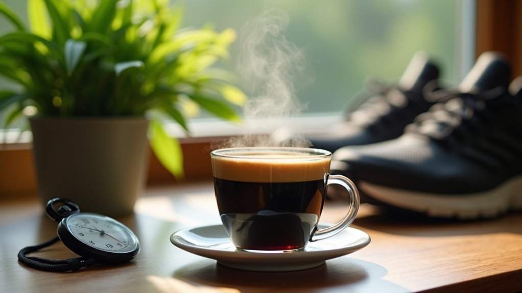 caffeine timing for recovery