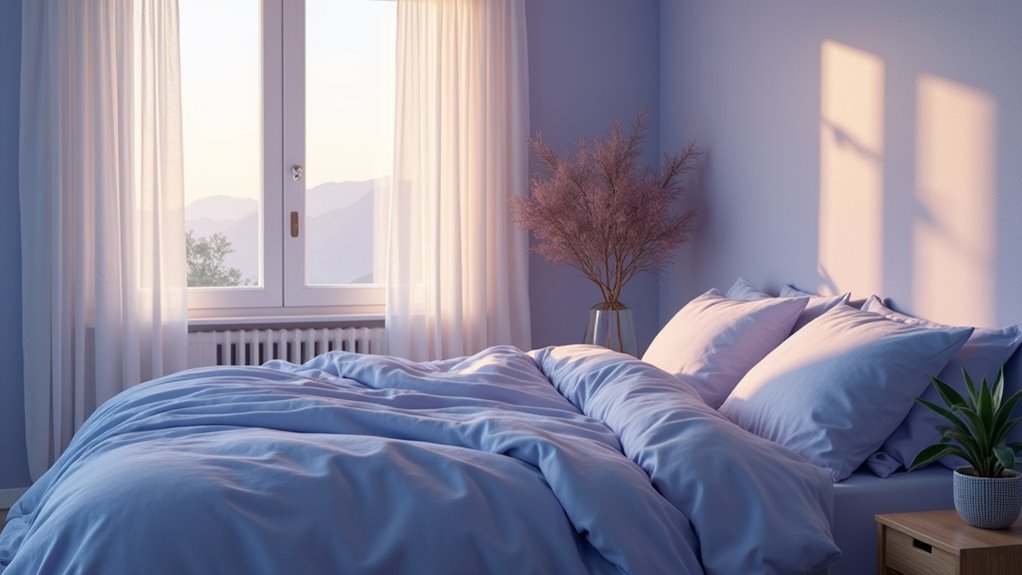 calming colors enhance sleep