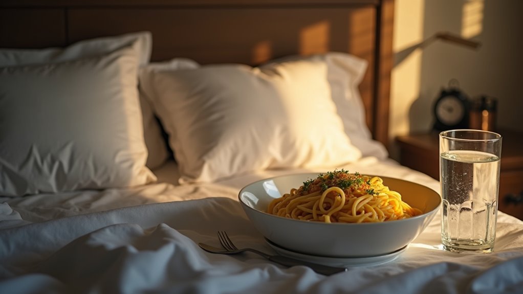 carb loading impacts sleep