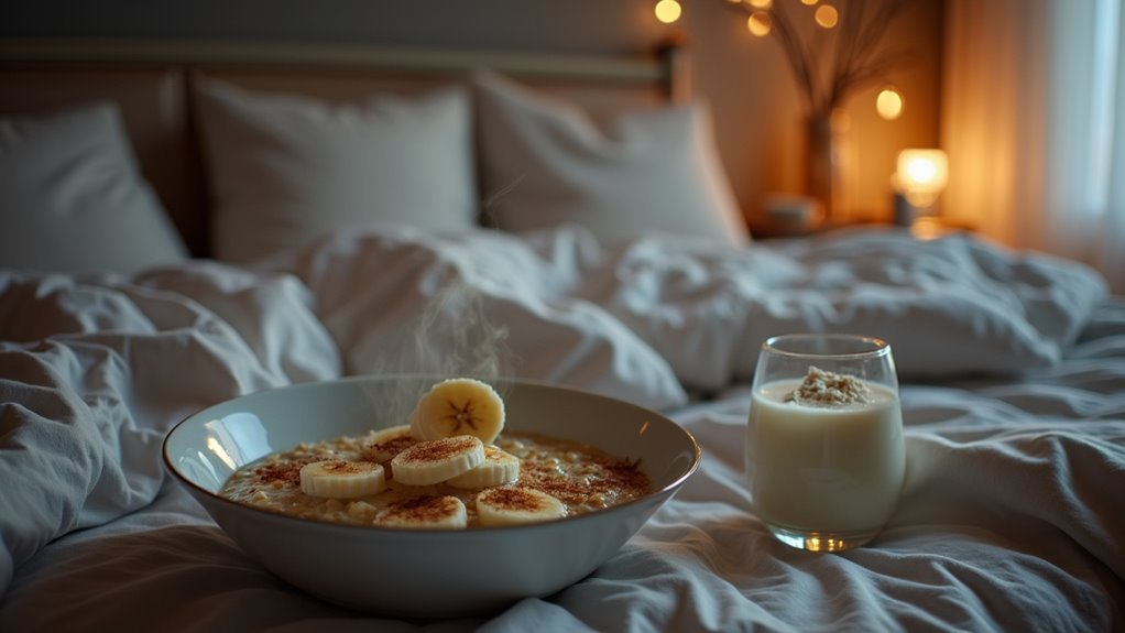 carbohydrates enhance sleep onset