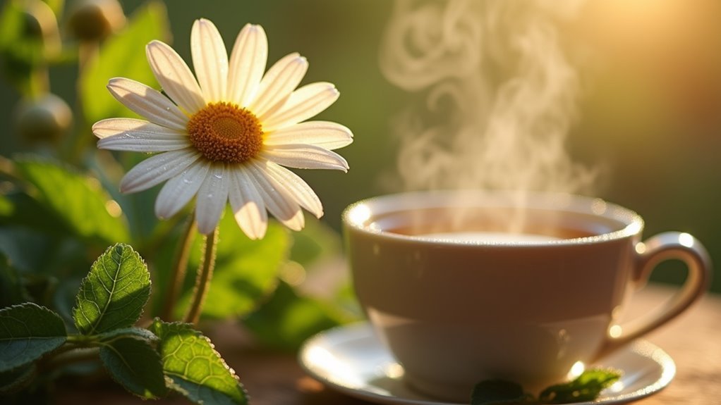 chamomile tea promotes relaxation