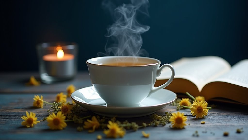 chamomile tea promotes sleep