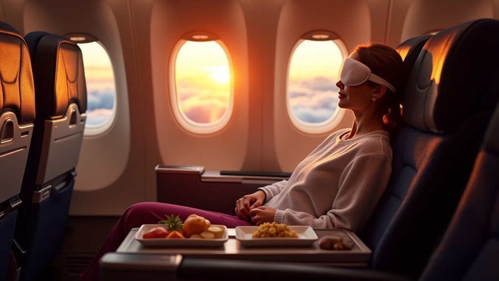 circadian adjustment in flight techniques