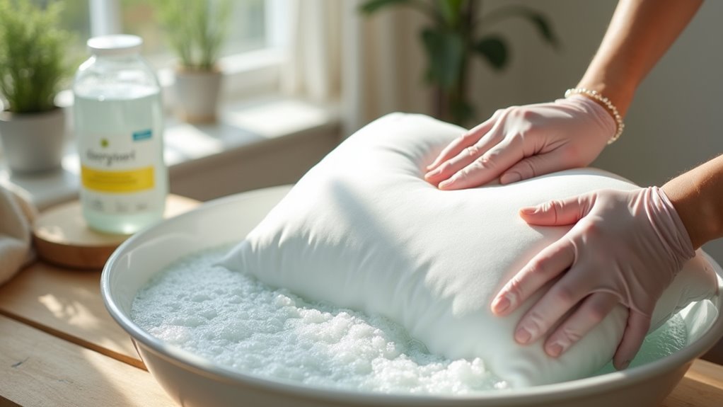 clean pillows for hygiene