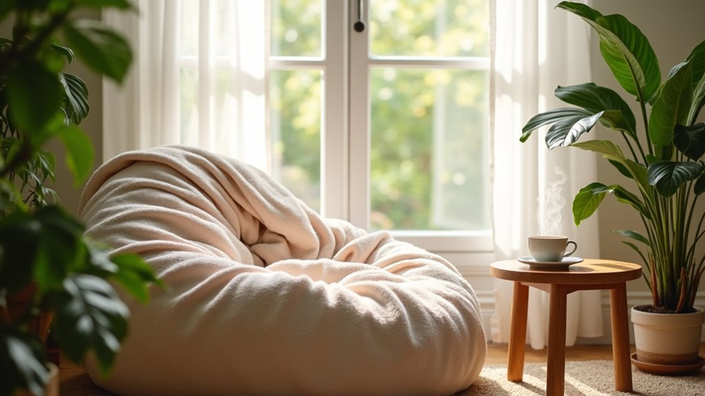 comfort darkness and quiet