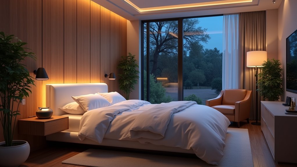 comfortable sleep study accommodations