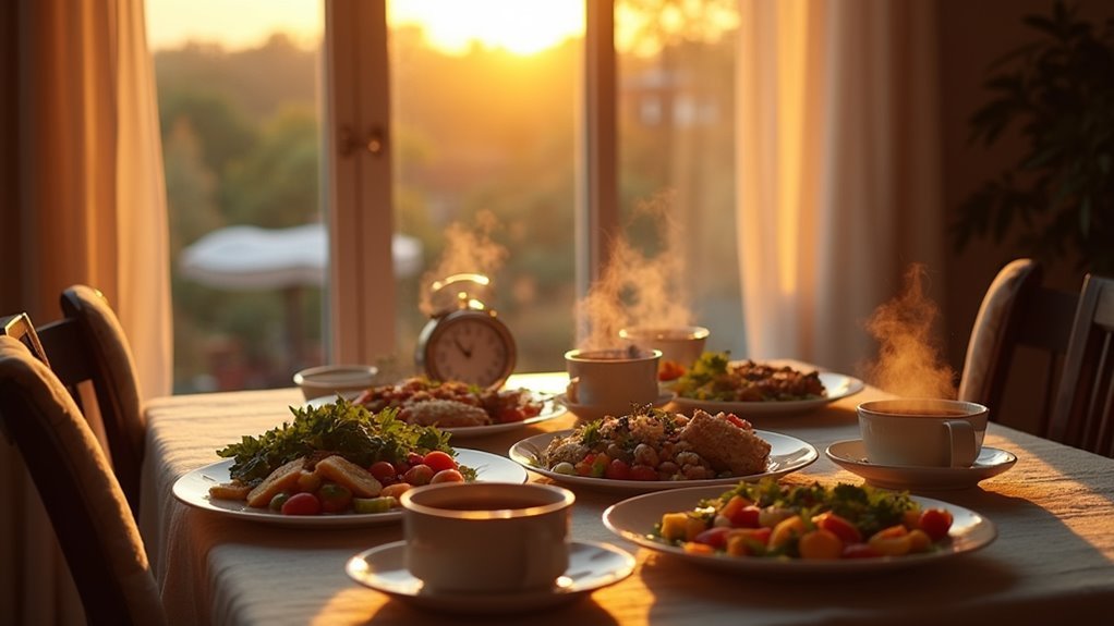 consistent meal timing benefits sleep