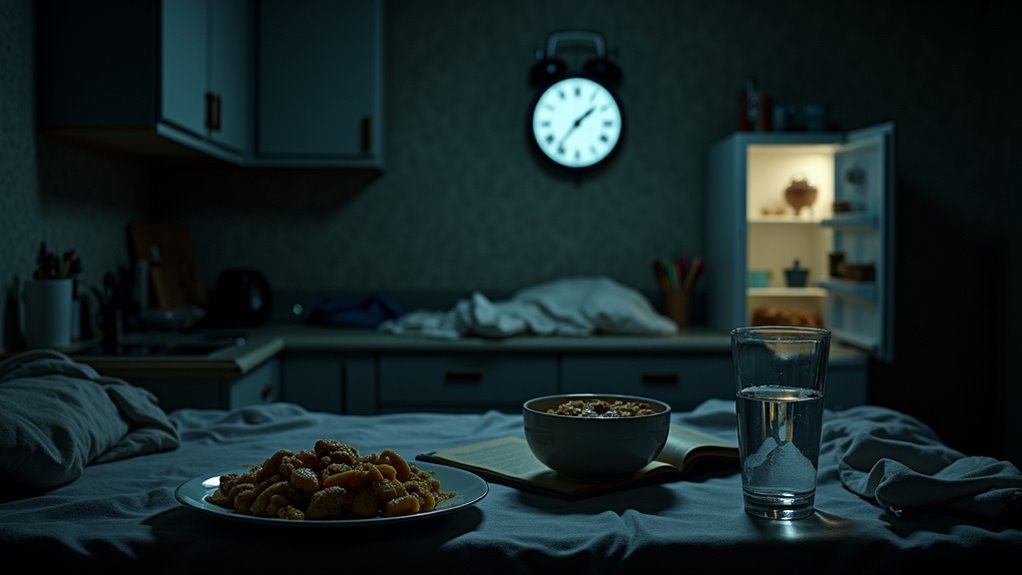 disrupted sleep from eating