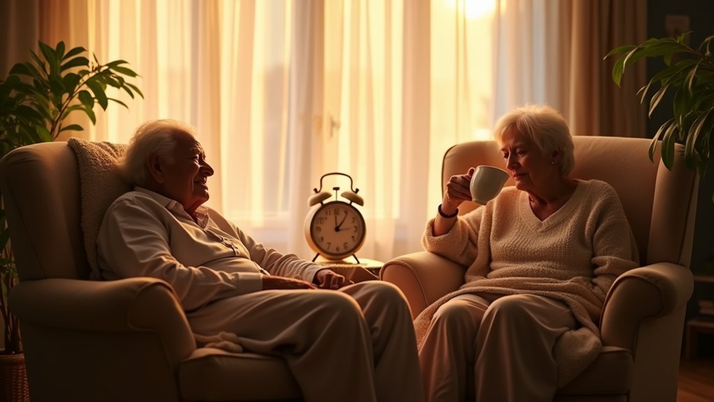 elderly circadian rhythm alterations