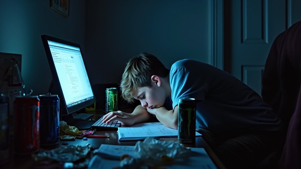 energy drinks affect development