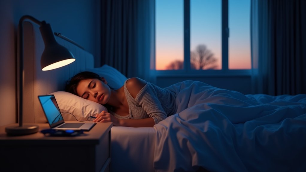 evening light exposure management