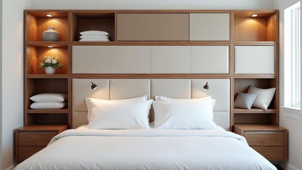 functional storage headboards available