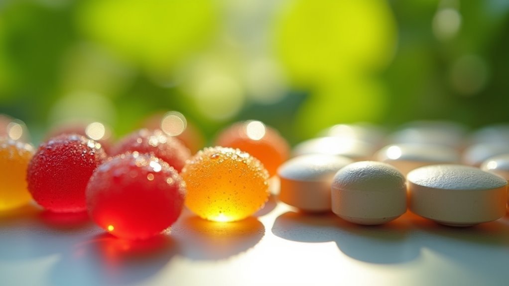 gummy vs tablet absorption comparison