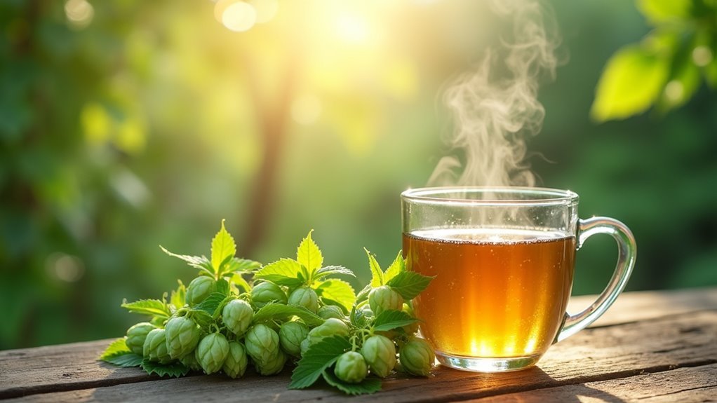 hops extract promotes restful sleep