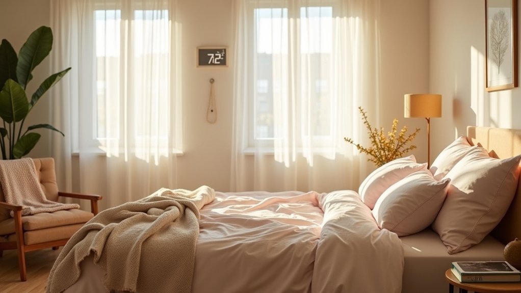 ideal senior sleep temperature