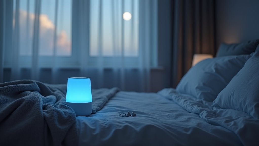 improved sleep through white noise