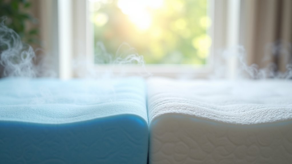 latex foam cools better