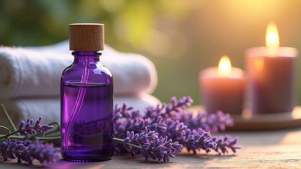 lavender oil lowers stress