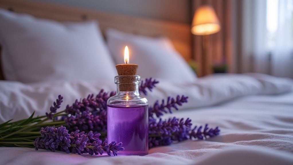 lavender oil promotes relaxation